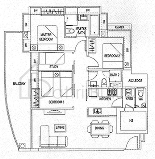 BLUWATERS C1a floorplan (watermarked)