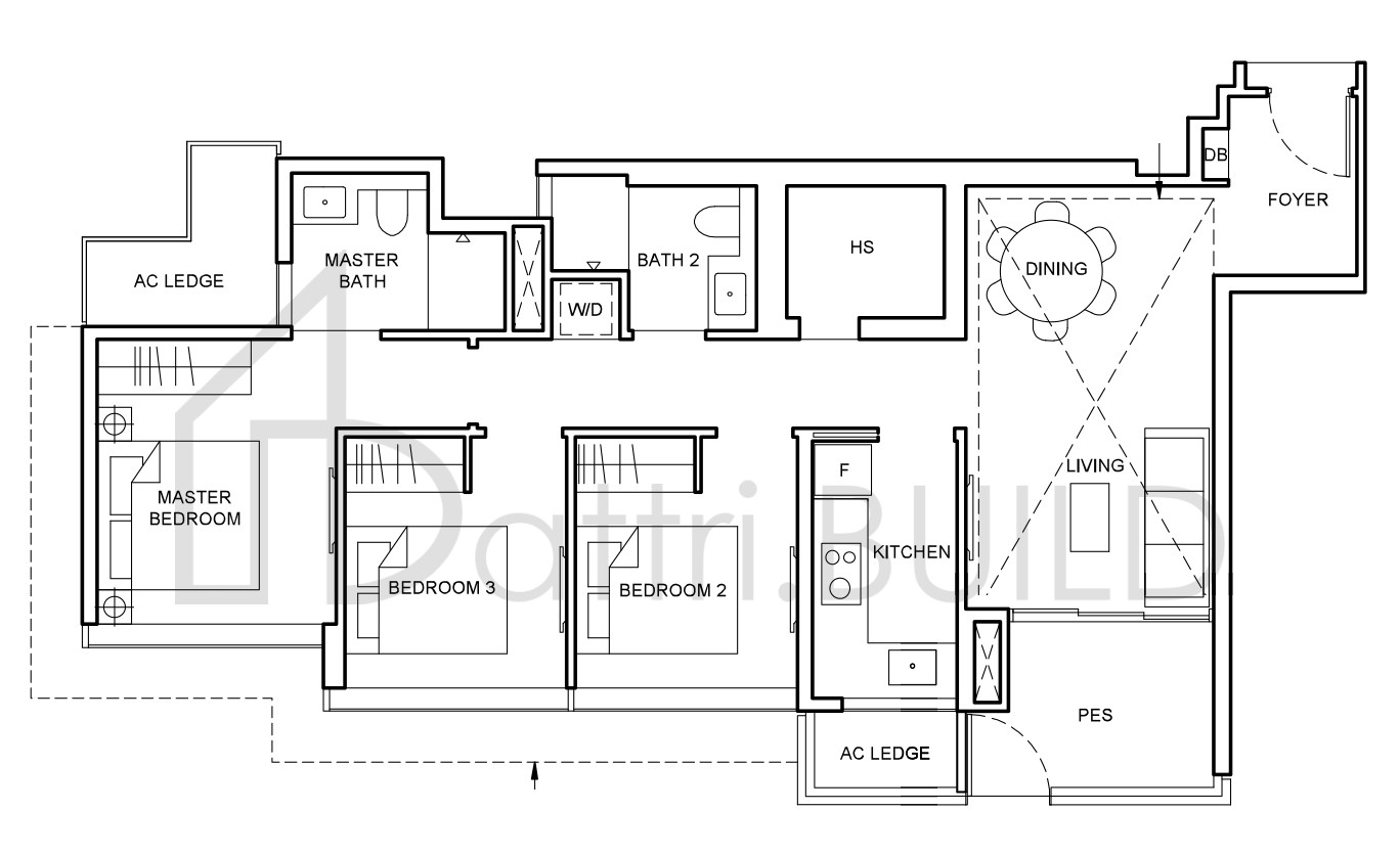 FORETT AT BUKIT TIMAH C1c(p) floorplan (watermarked)