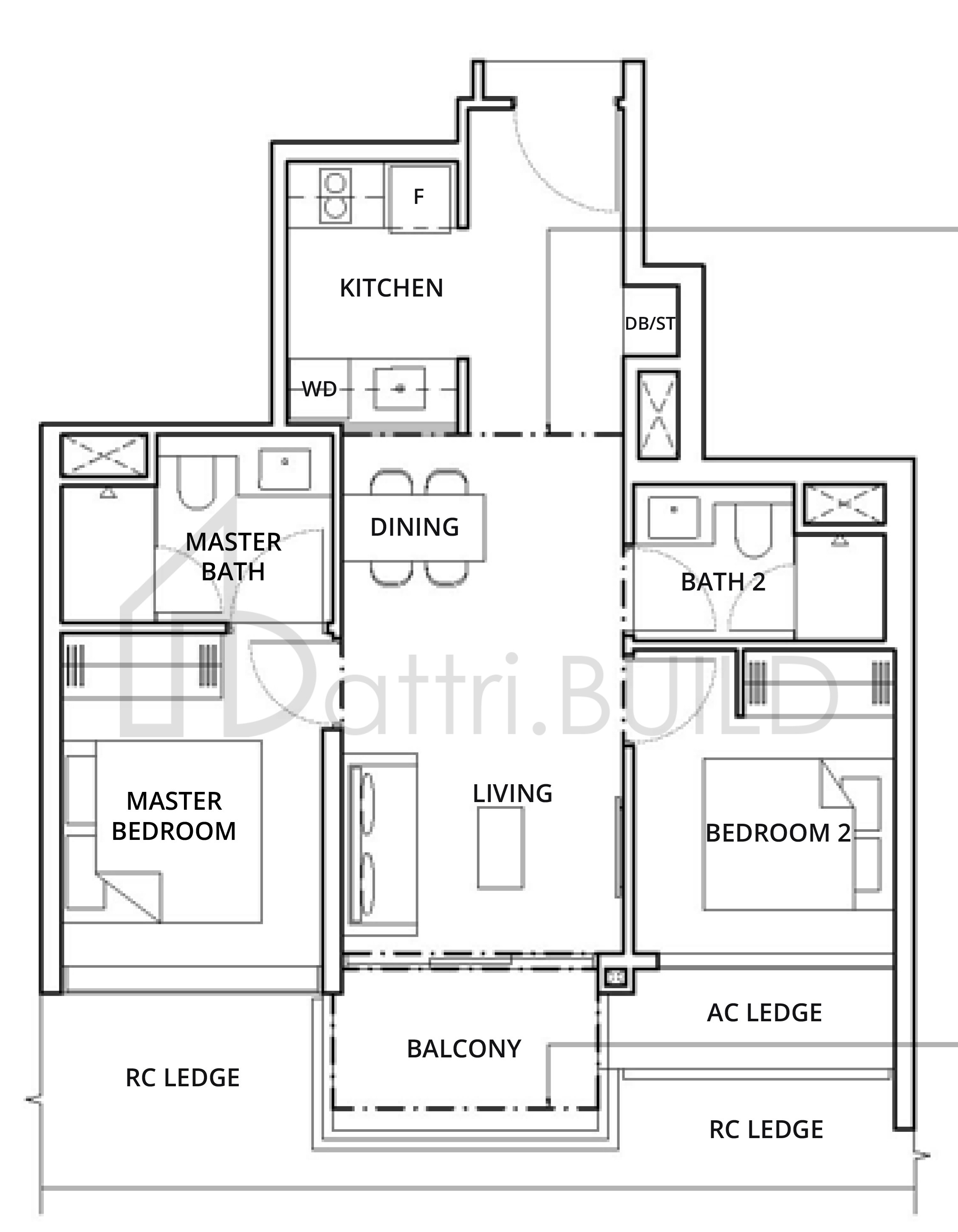 ONE NORTH EDEN B2 floorplan (watermarked)