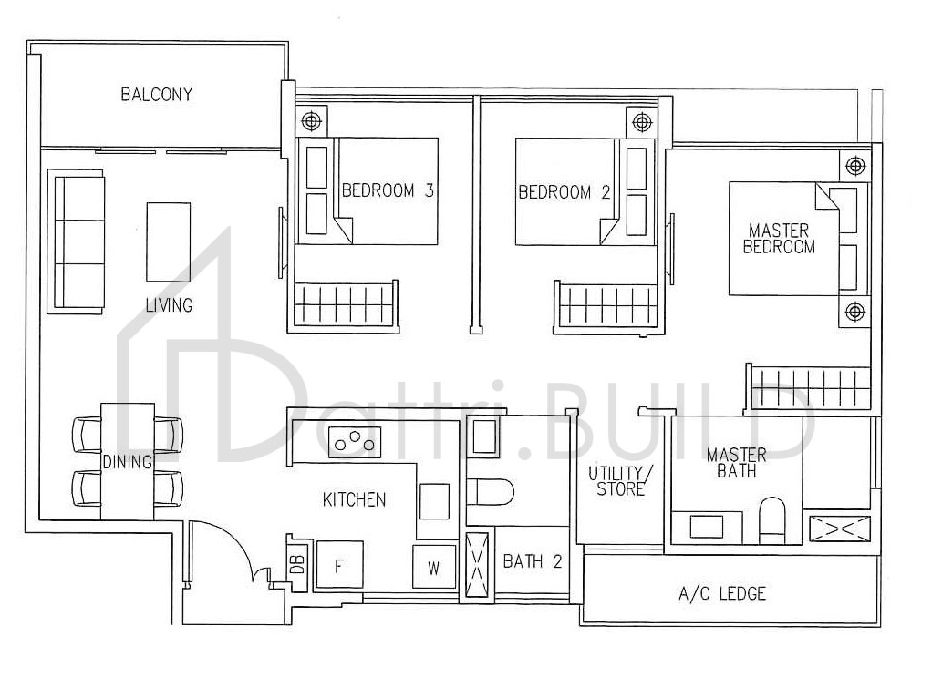 ECOPOLITAN C1 floorplan (watermarked)