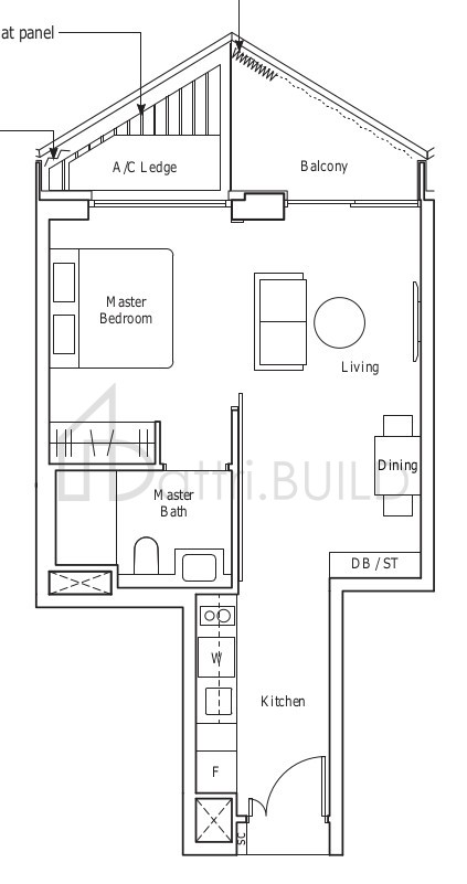 THE REEF AT KING'S DOCK A2 floorplan (watermarked)