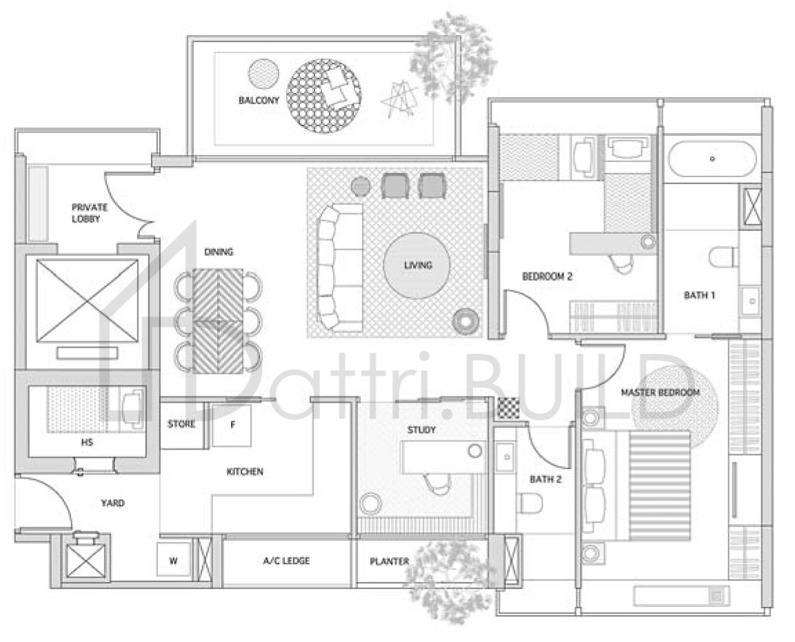 HELIOS RESIDENCES B2 floorplan (watermarked)