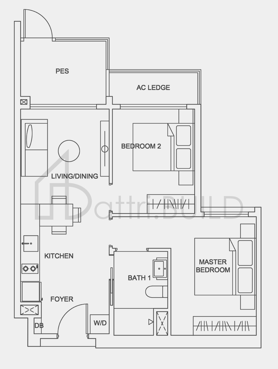URBAN TREASURES 2Bp floorplan (watermarked)