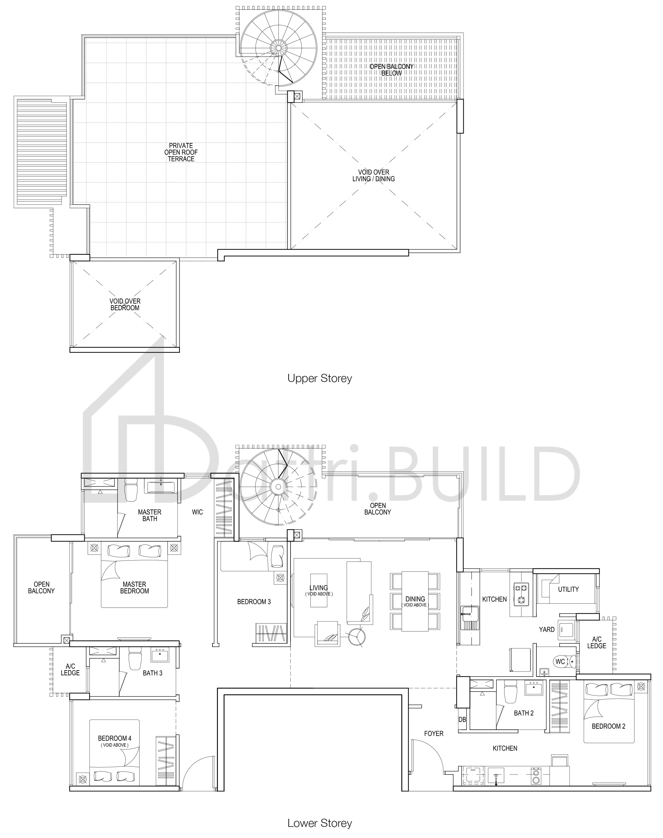 WATERBAY D4(DK)R floorplan (watermarked)