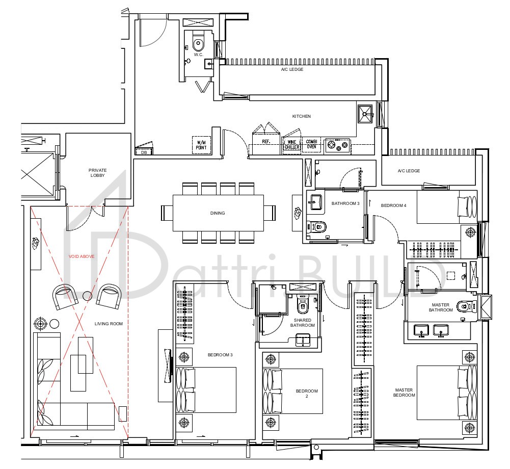 DALVEY HAUS D2 floorplan (watermarked)