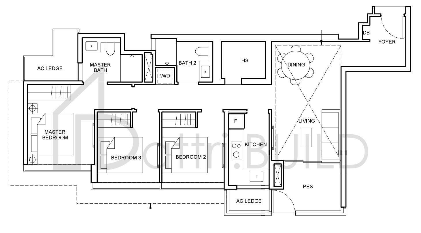 FORETT AT BUKIT TIMAH C1d(p) floorplan (watermarked)