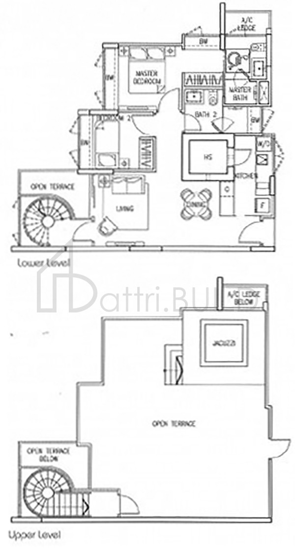 THE MEZZO 2aPH floorplan (watermarked)