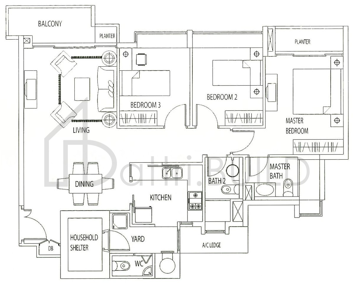 TANGERINE GROVE B1 floorplan (watermarked)