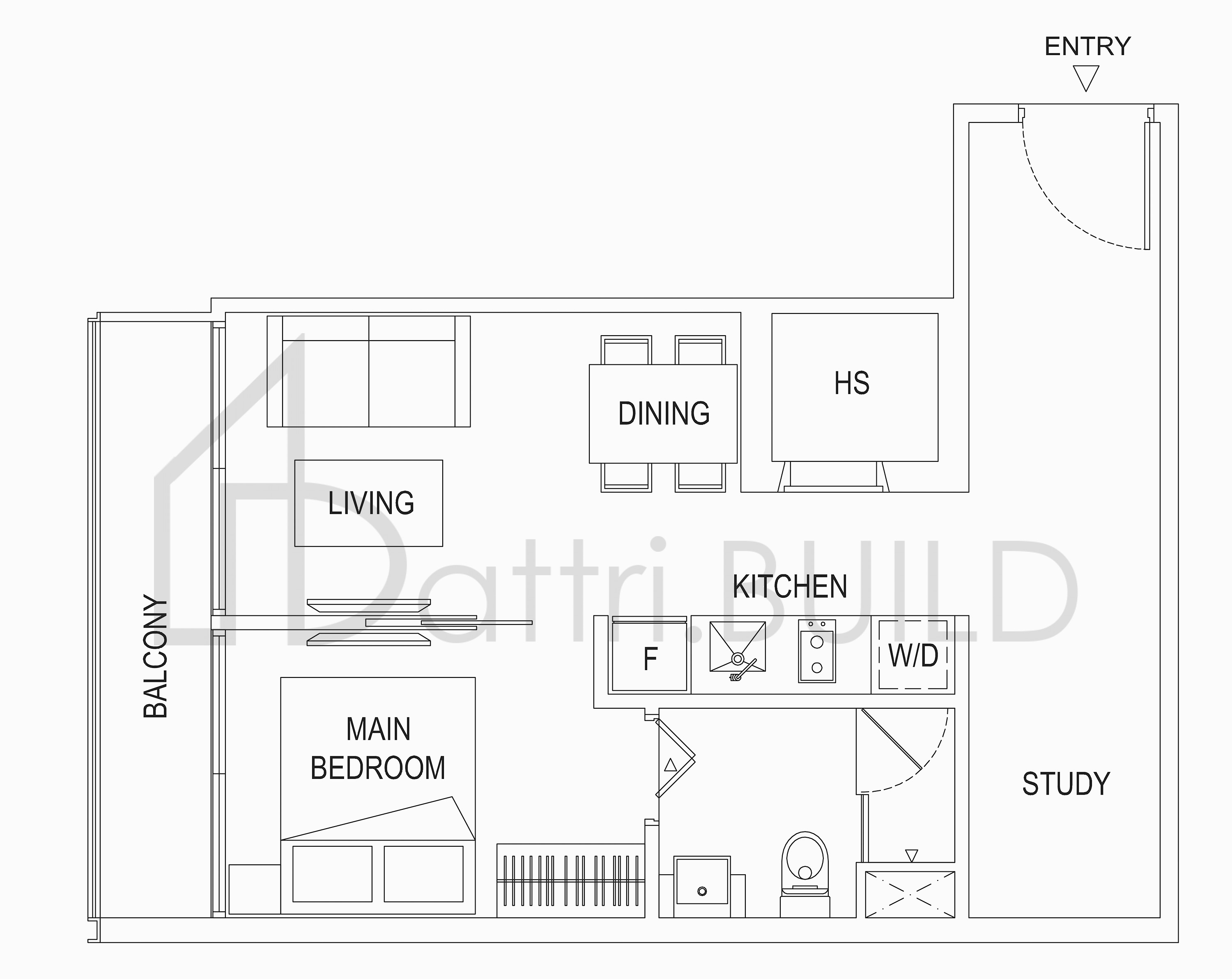 THE OCTET A floorplan (watermarked)