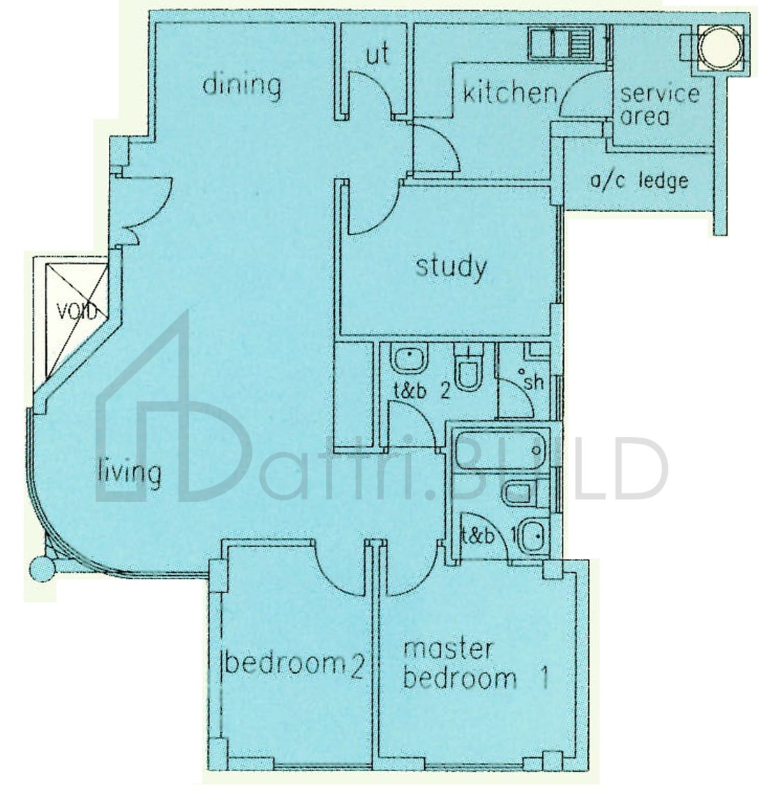 THE WOODGROVE C2 floorplan (watermarked)