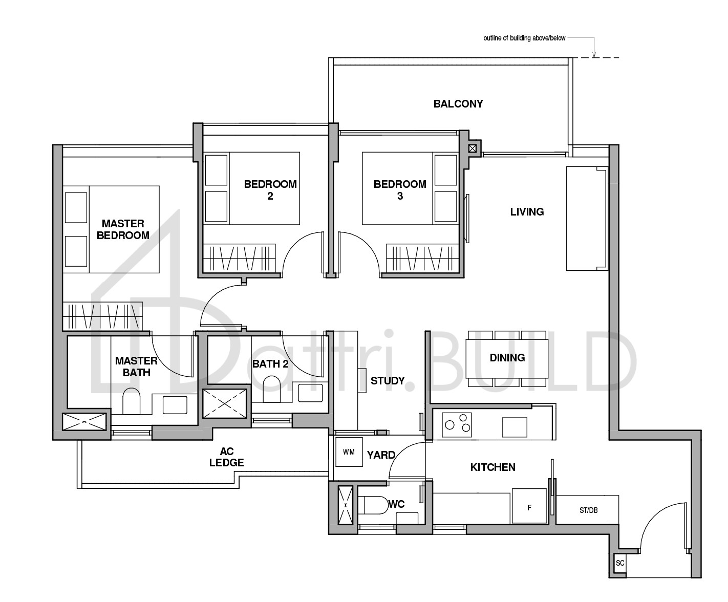 ROYALGREEN CS-2 floorplan (watermarked)