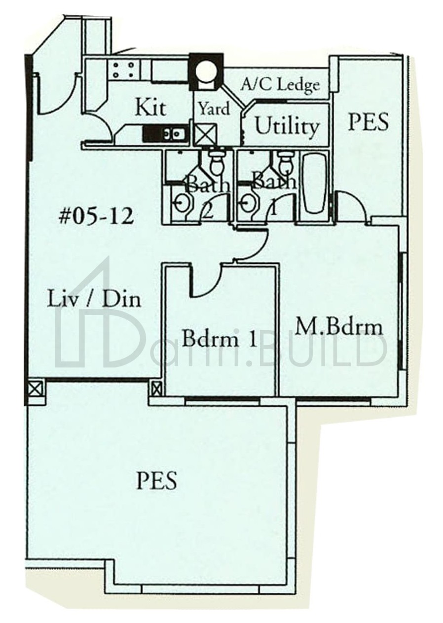 BURLINGTON SQUARE B1p floorplan (watermarked)
