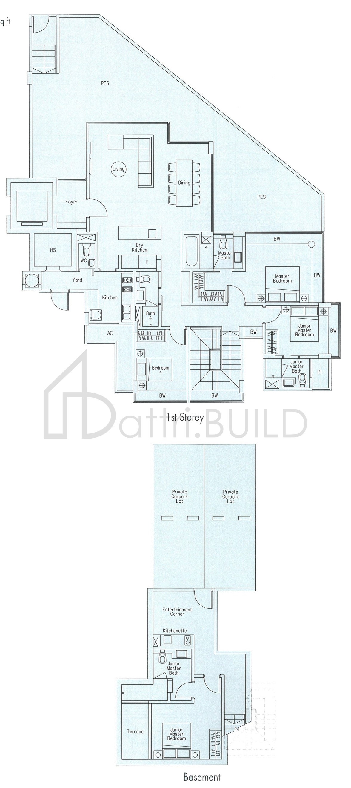 THE BEVERLY C2-G floorplan (watermarked)