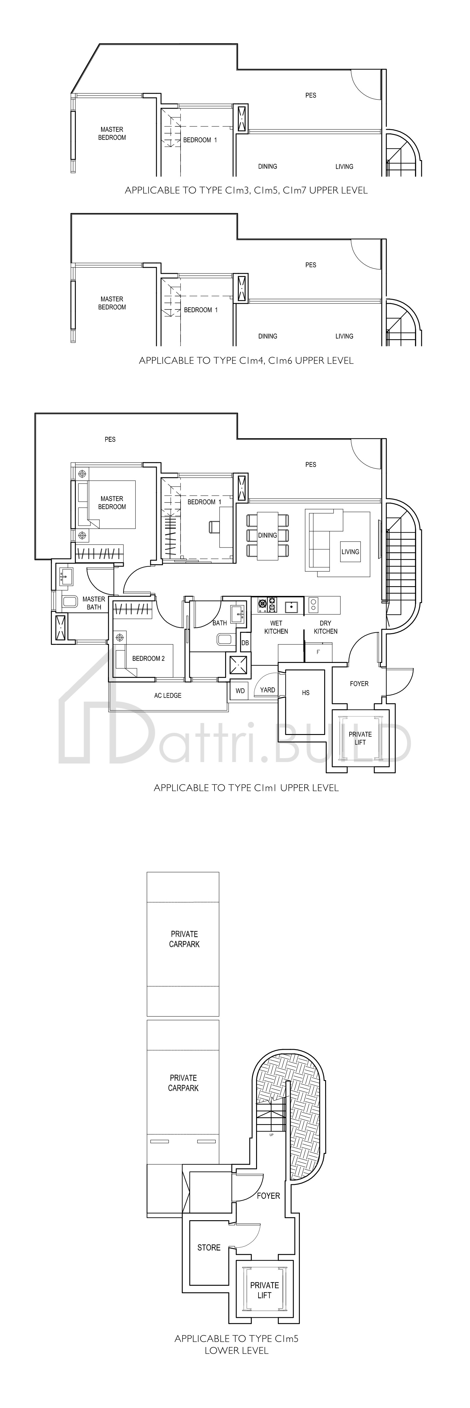 THE CREEK @ BUKIT C1m5 floorplan (watermarked)