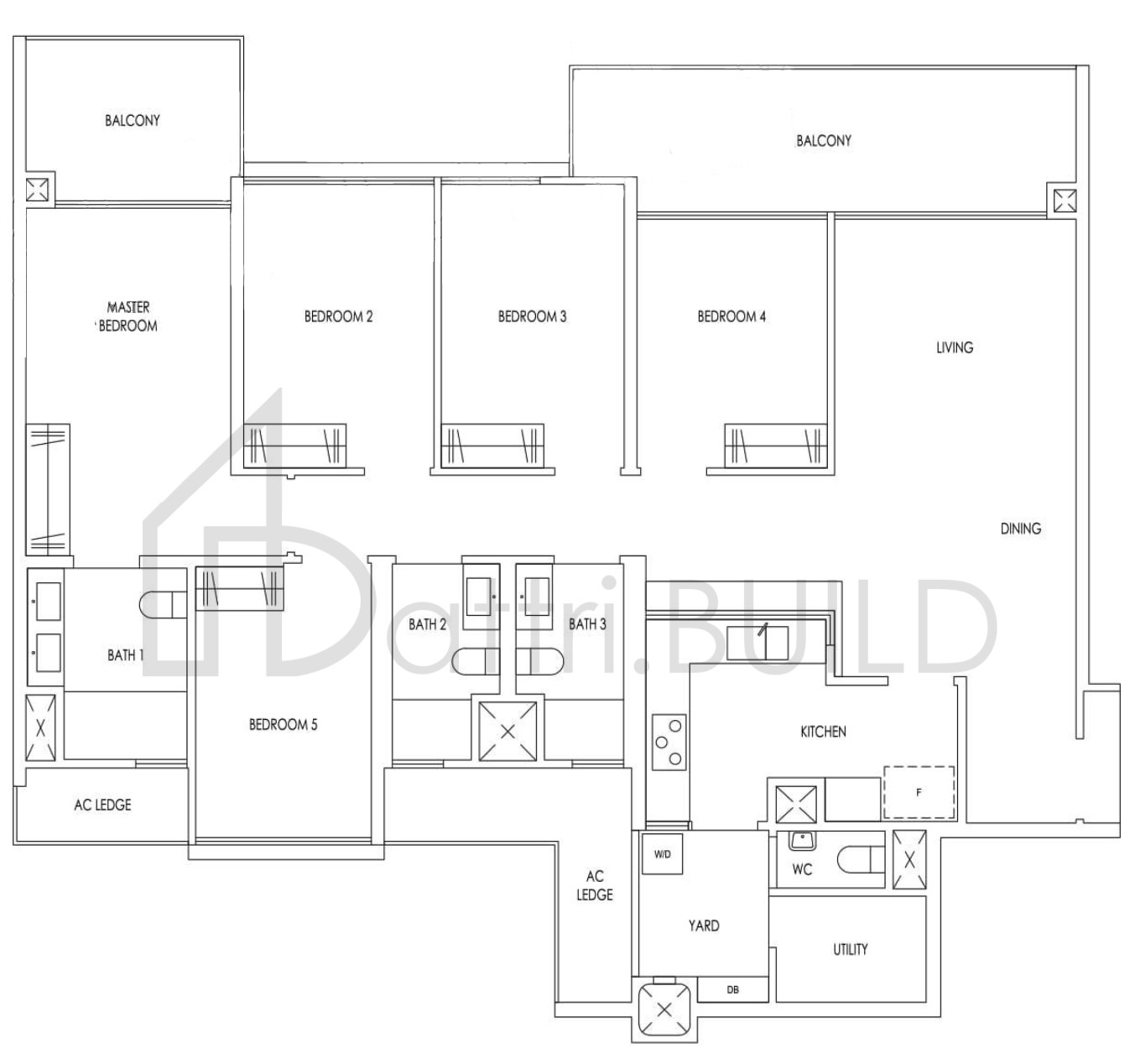 TREASURE AT TAMPINES E4 floorplan (watermarked)