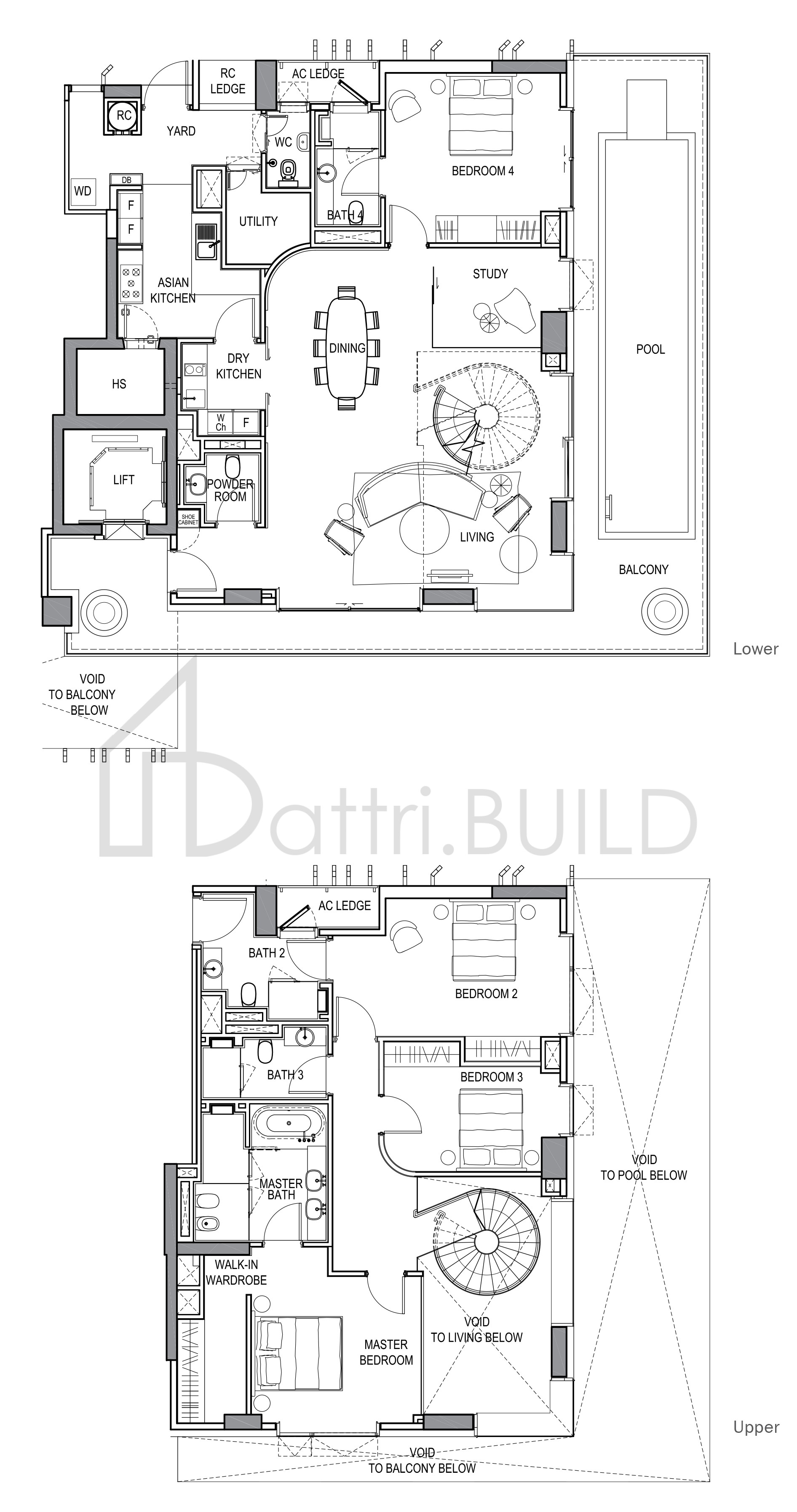 3 ORCHARD BY-THE-PARK C1-c4 floorplan (watermarked)