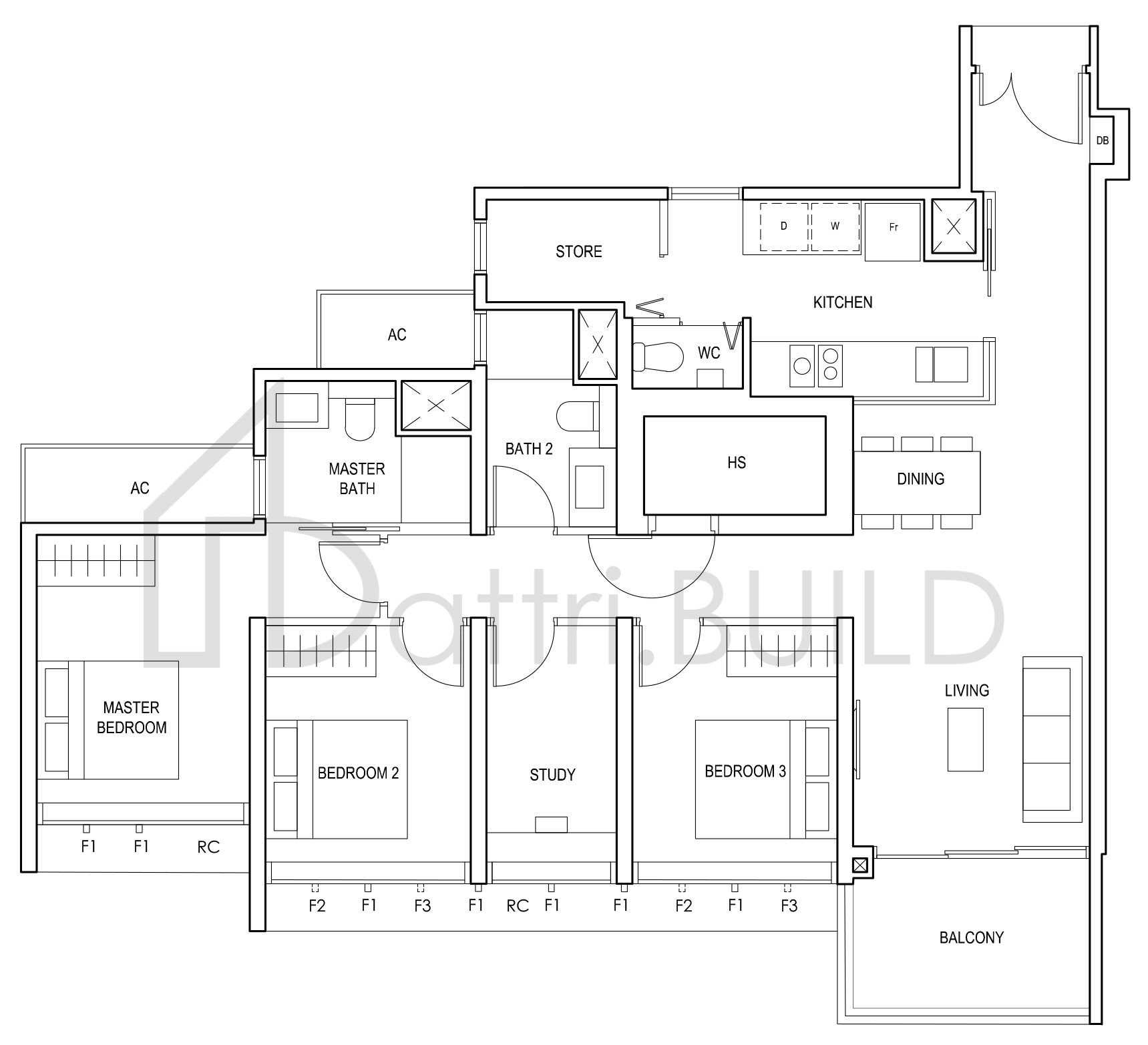 PENROSE (3+1)a floorplan (watermarked)