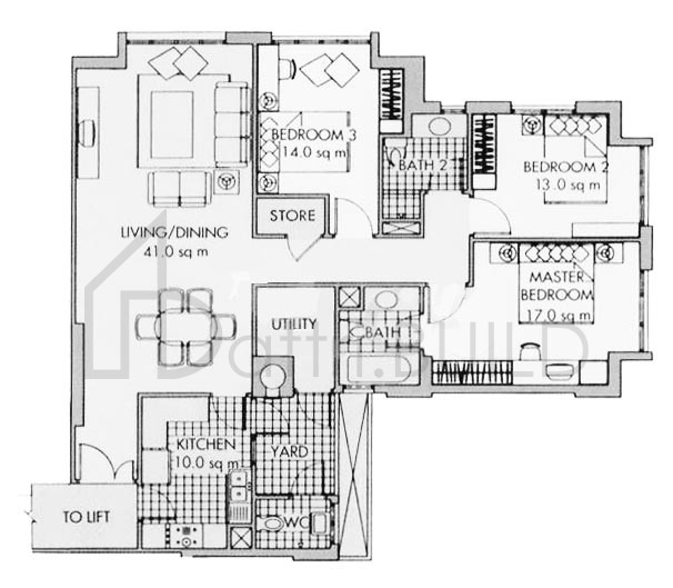 MIRAGE TOWER D floorplan (watermarked)