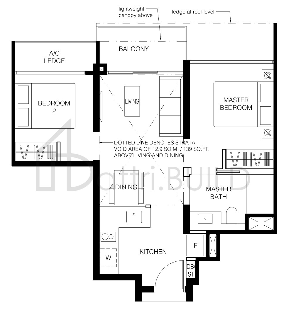 LE QUEST B1L floorplan (watermarked)