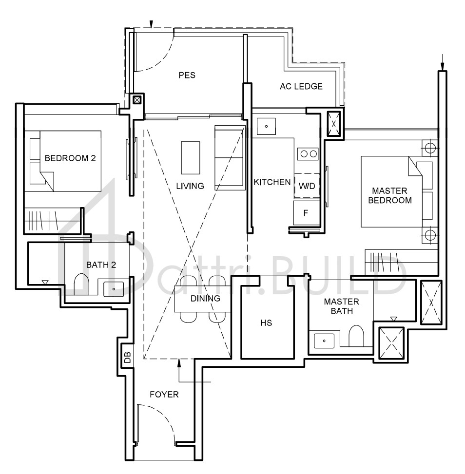 FORETT AT BUKIT TIMAH BHS1c(pd) floorplan (watermarked)