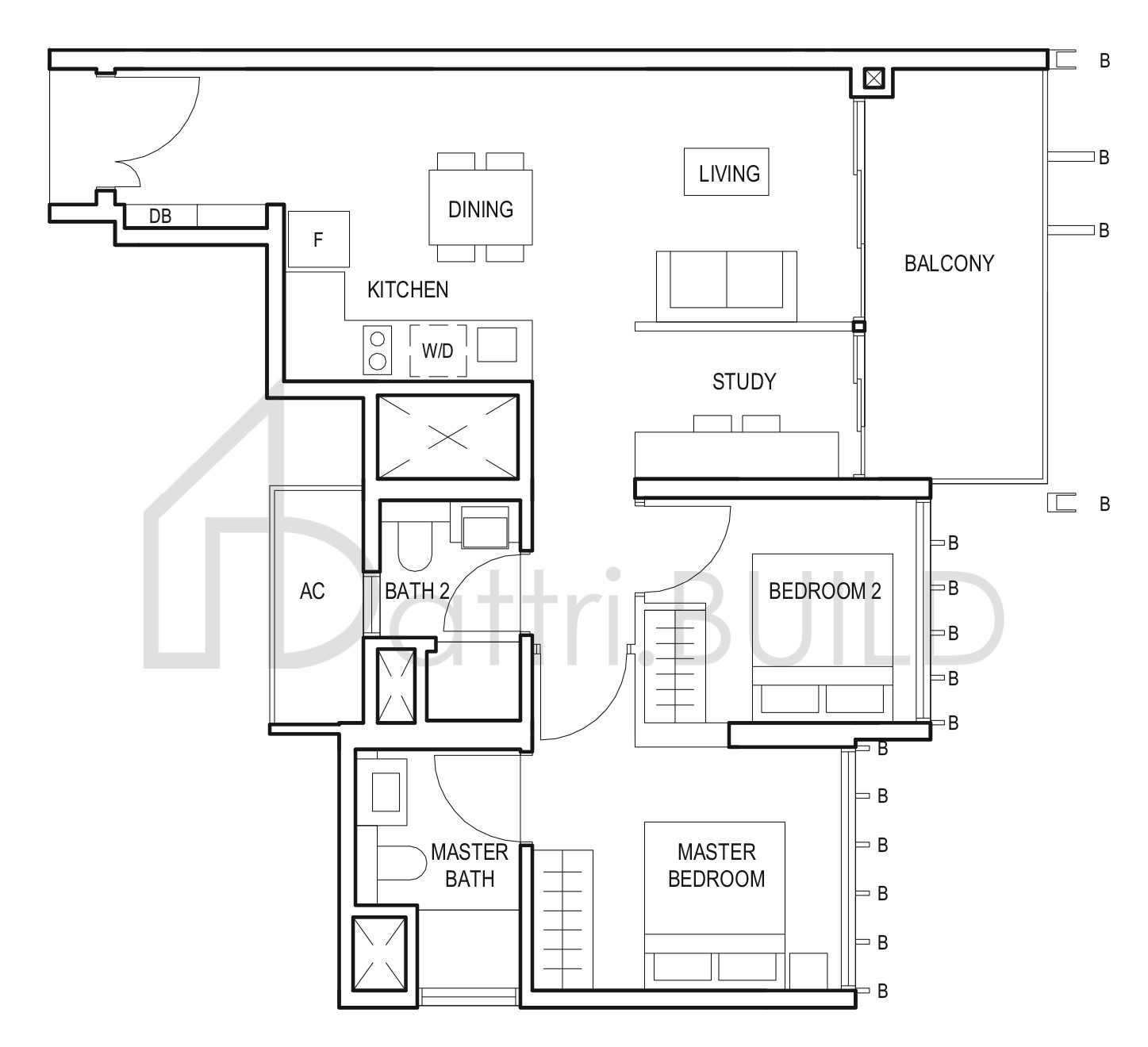 MIDWOOD (2+1)b floorplan (watermarked)
