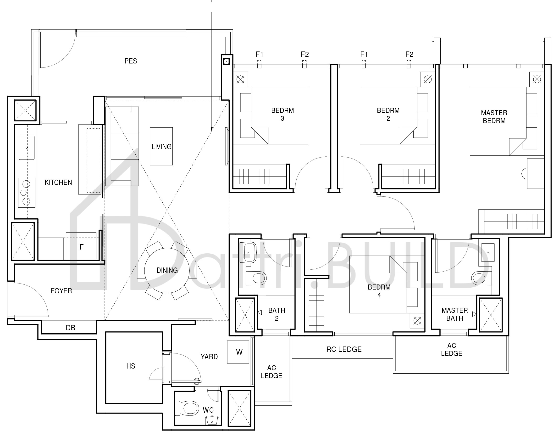 PARC CENTRAL RESIDENCES D4-G floorplan (watermarked)