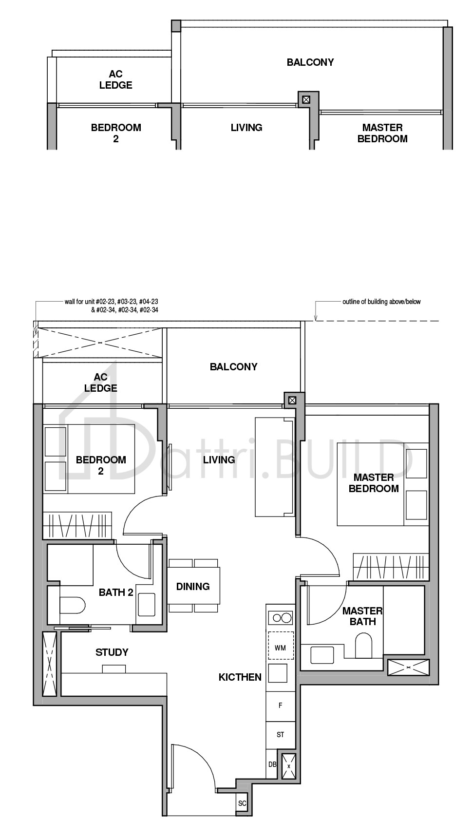 ROYALGREEN BS-1(h) floorplan (watermarked)