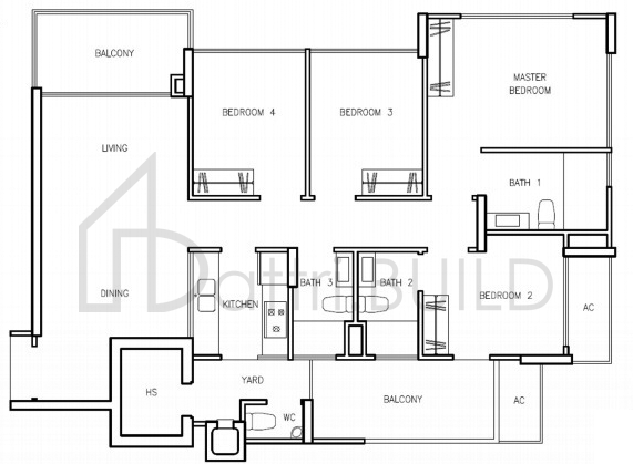 WATERVIEW E1 floorplan (watermarked)