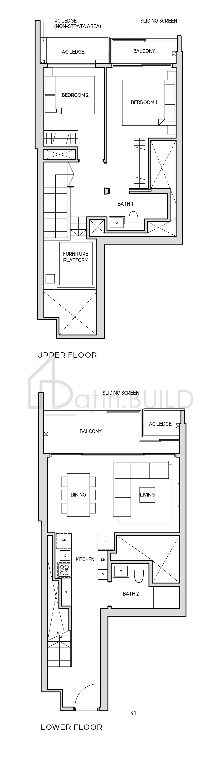 MIDTOWN BAY B7a-DP floorplan (watermarked)