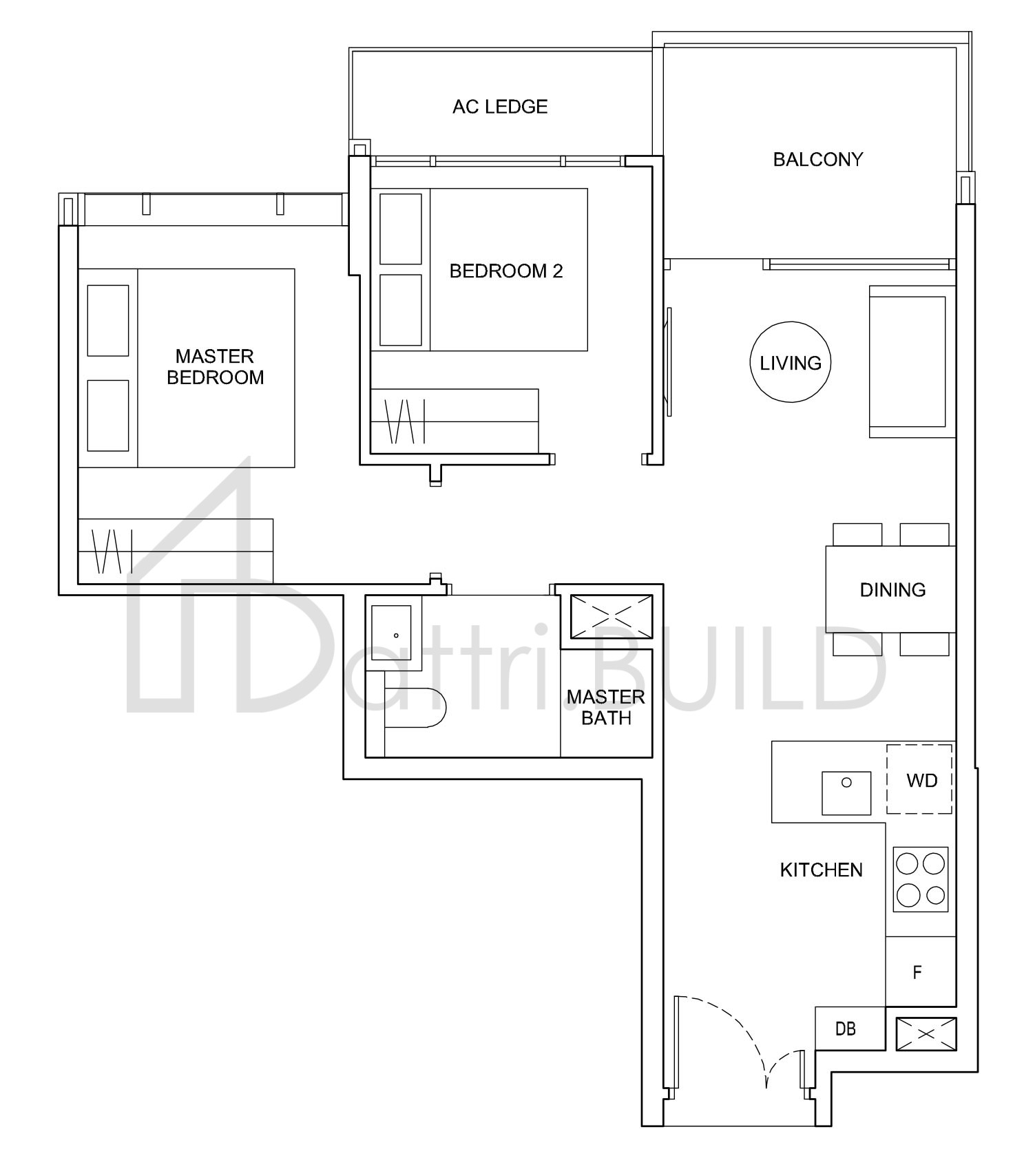 HYLL ON HOLLAND B1 floorplan (watermarked)