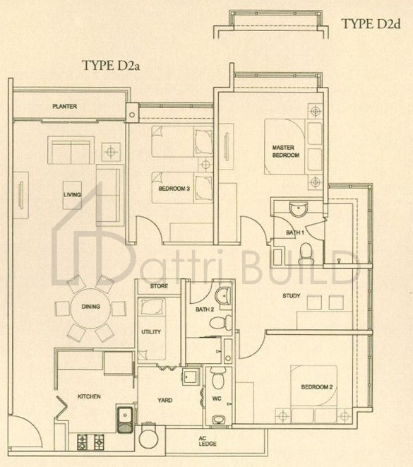 THE RAINTREE D2a floorplan (watermarked)