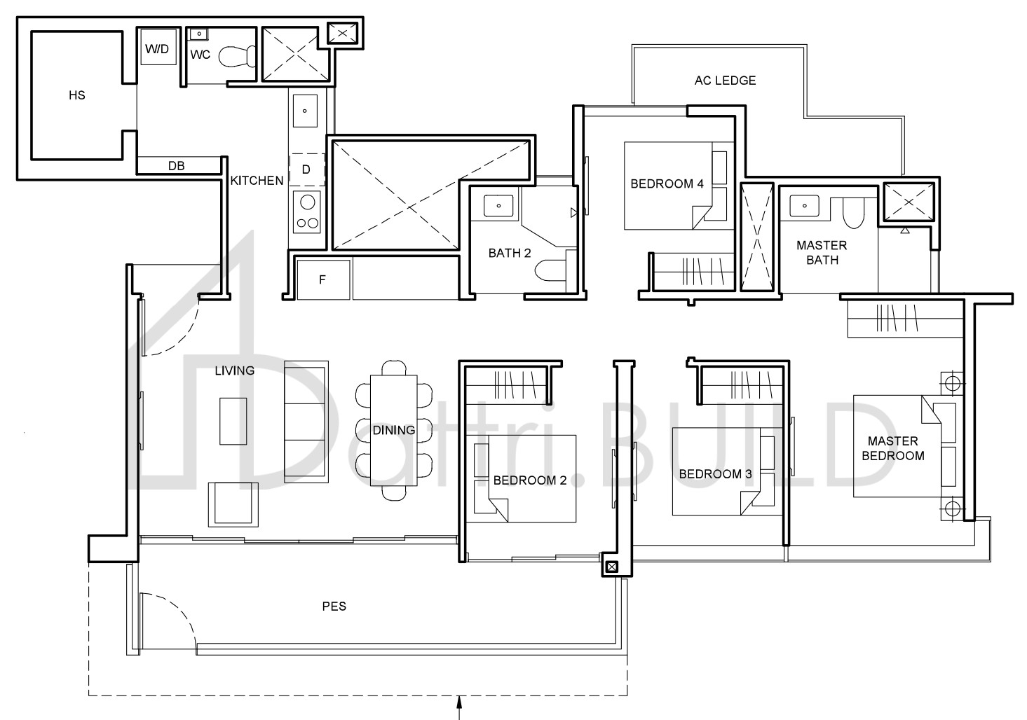 FORETT AT BUKIT TIMAH D2(p) floorplan (watermarked)