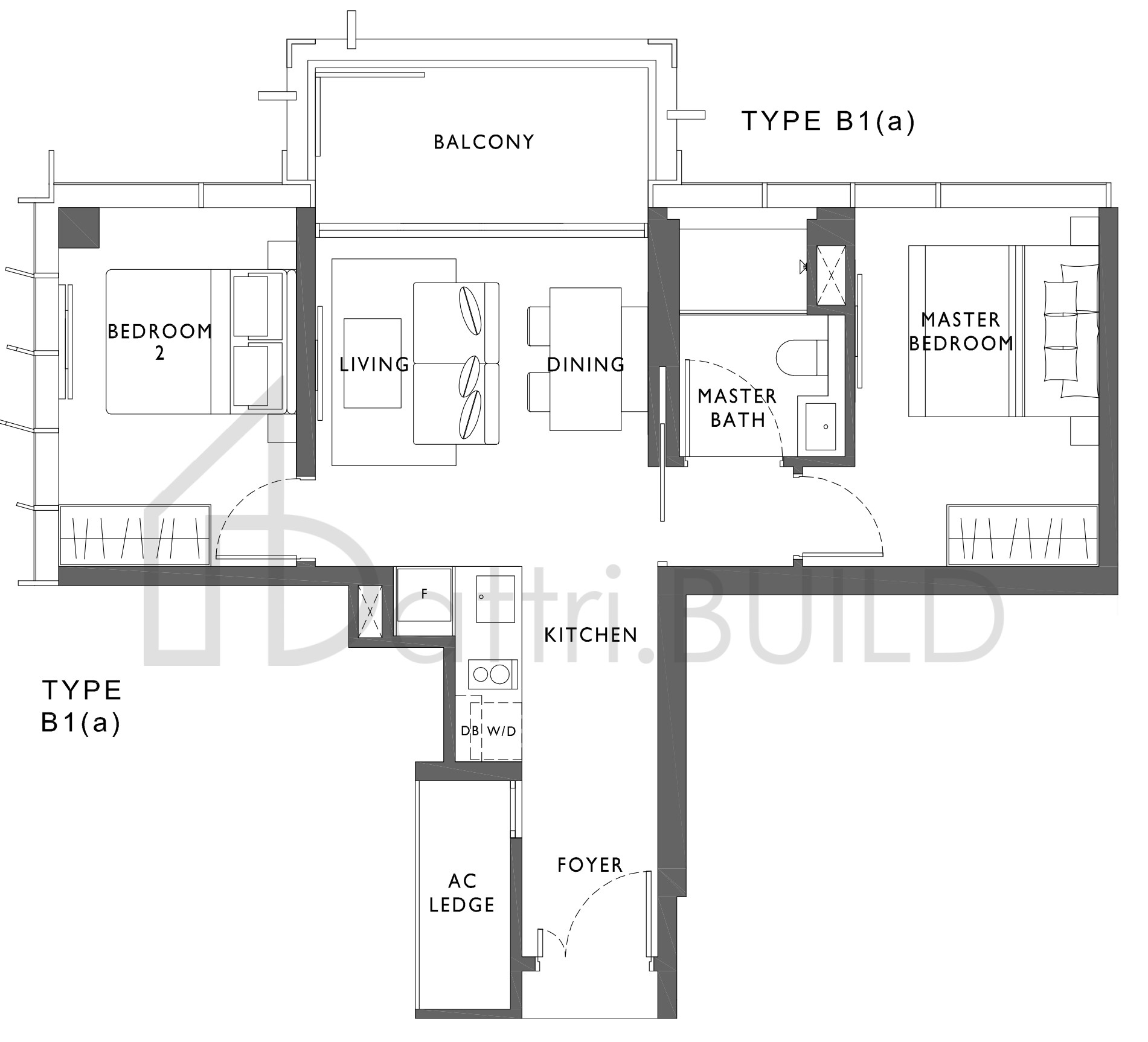 THE HYDE B1 floorplan (watermarked)