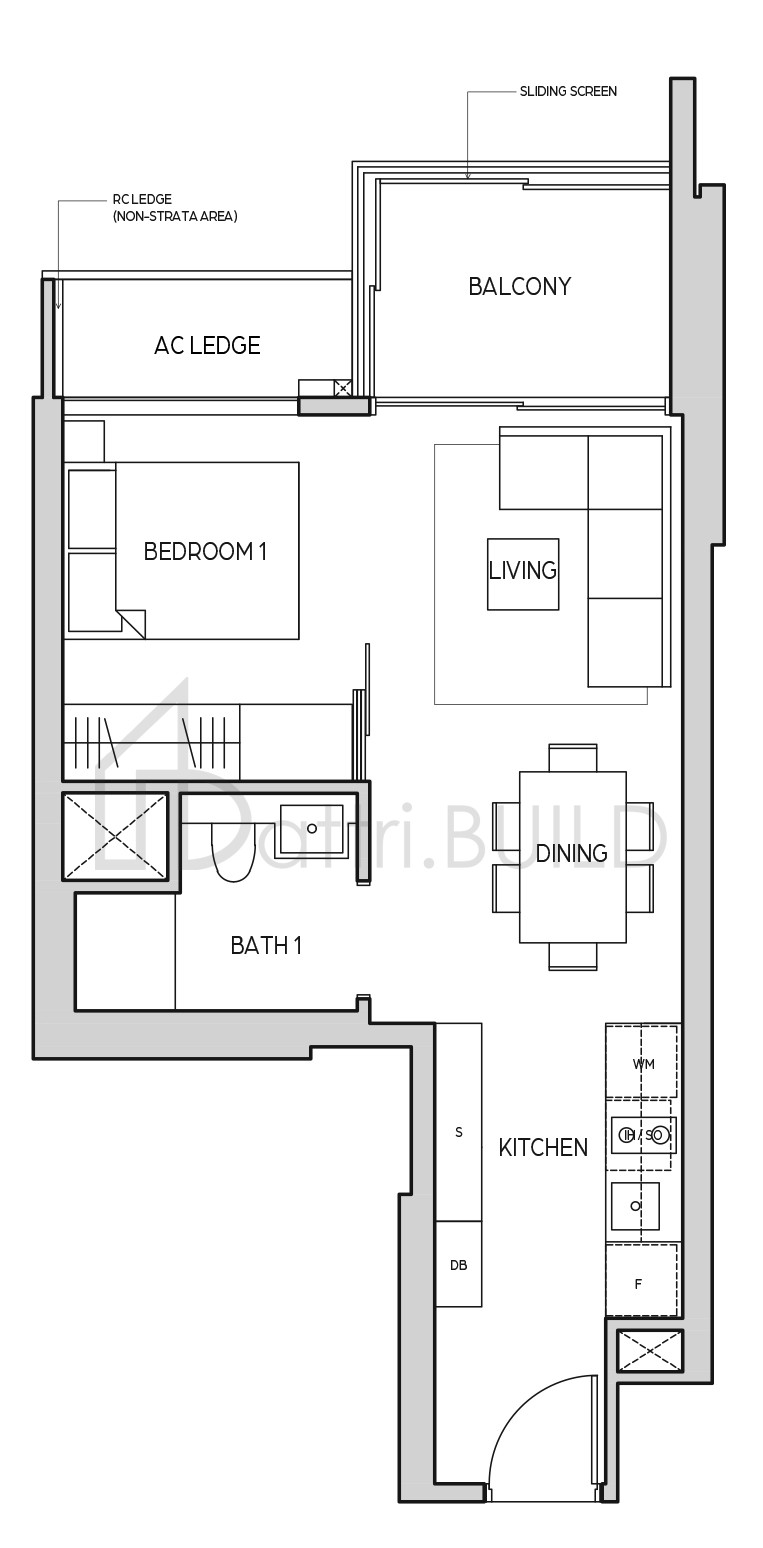 MIDTOWN BAY A2 floorplan (watermarked)
