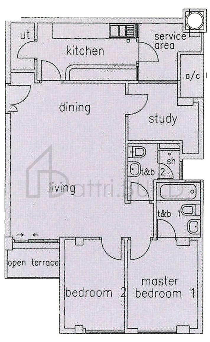 THE WOODGROVE E1 floorplan (watermarked)