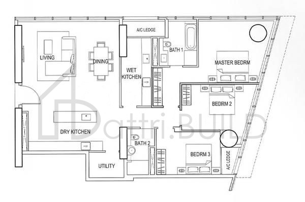 REFLECTIONS AT KEPPEL BAY C12(142) floorplan (watermarked)