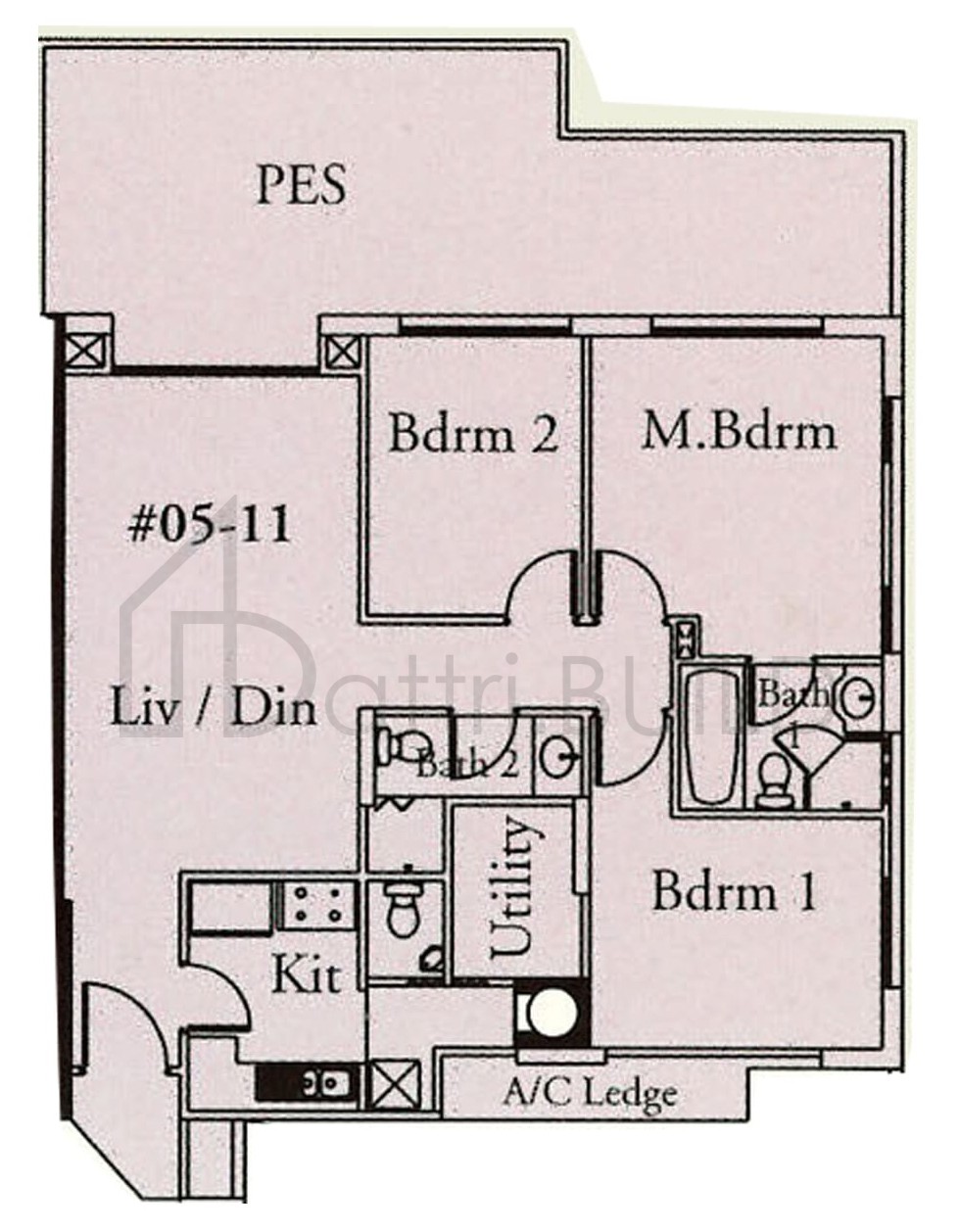 BURLINGTON SQUARE C2p floorplan (watermarked)