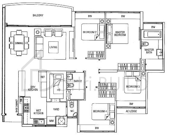WATERFRONT WAVES D4a floorplan (watermarked)