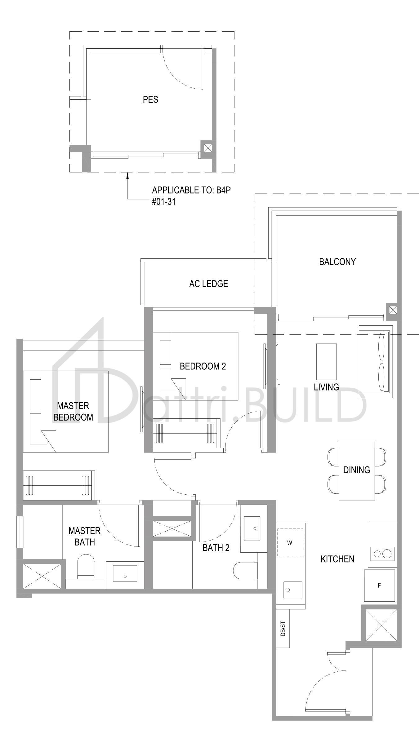 VERDALE B4P floorplan (watermarked)