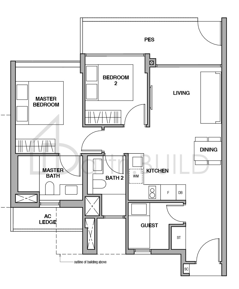 ROYALGREEN BG-1(p) floorplan (watermarked)