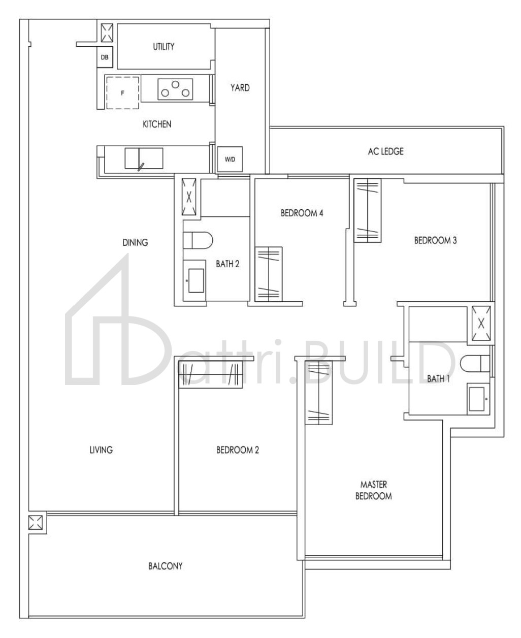 TREASURE AT TAMPINES D1 floorplan (watermarked)