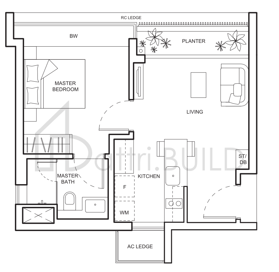 THE PALETTE A1a-2 floorplan (watermarked)
