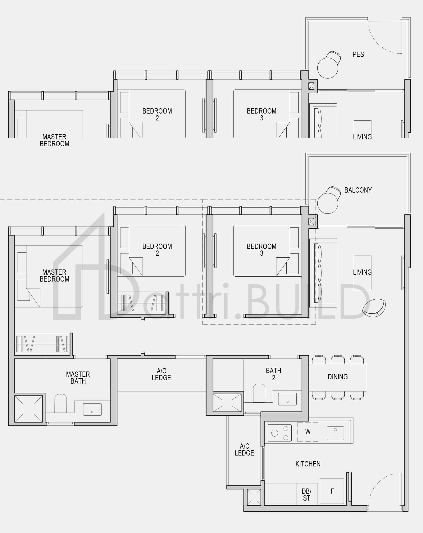 KOPAR AT NEWTON 3C2-G floorplan (watermarked)