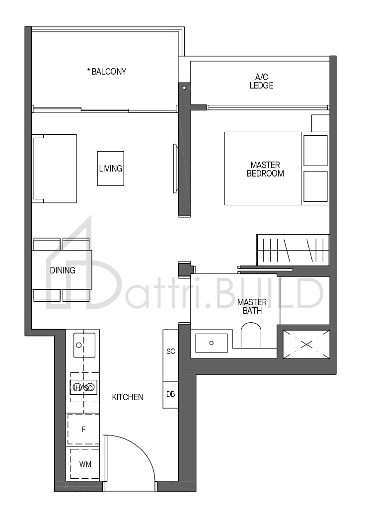 MIDTOWN MODERN A2-R floorplan (watermarked)