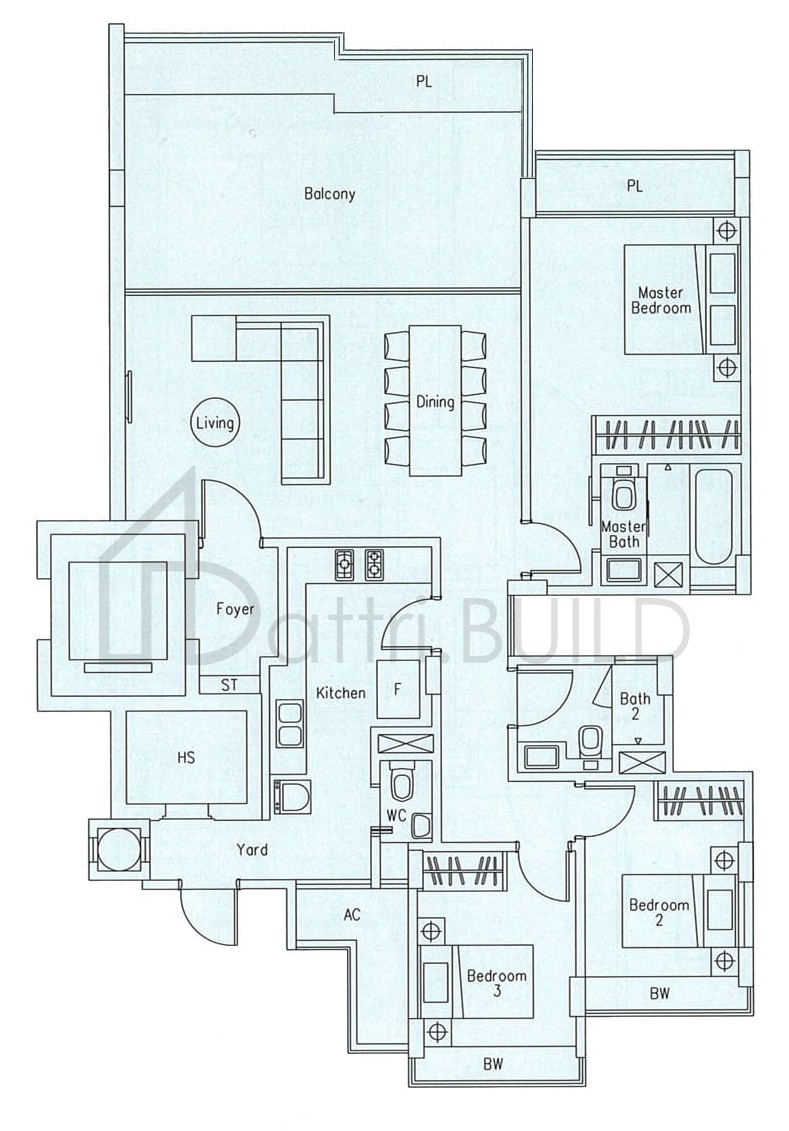 THE BEVERLY B2a floorplan (watermarked)