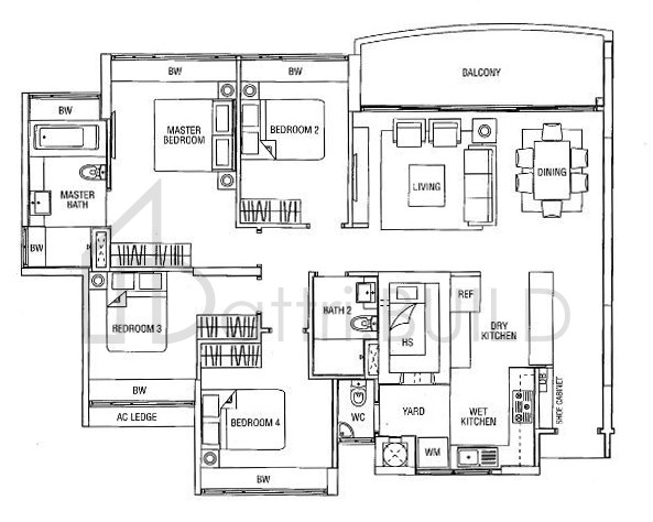 WATERFRONT WAVES D4b floorplan (watermarked)