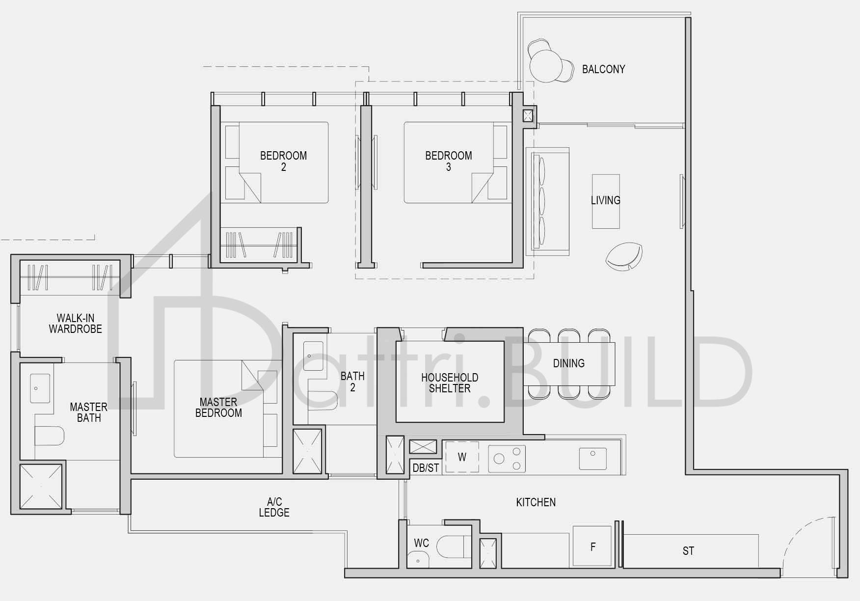 KOPAR AT NEWTON 3D1 floorplan (watermarked)