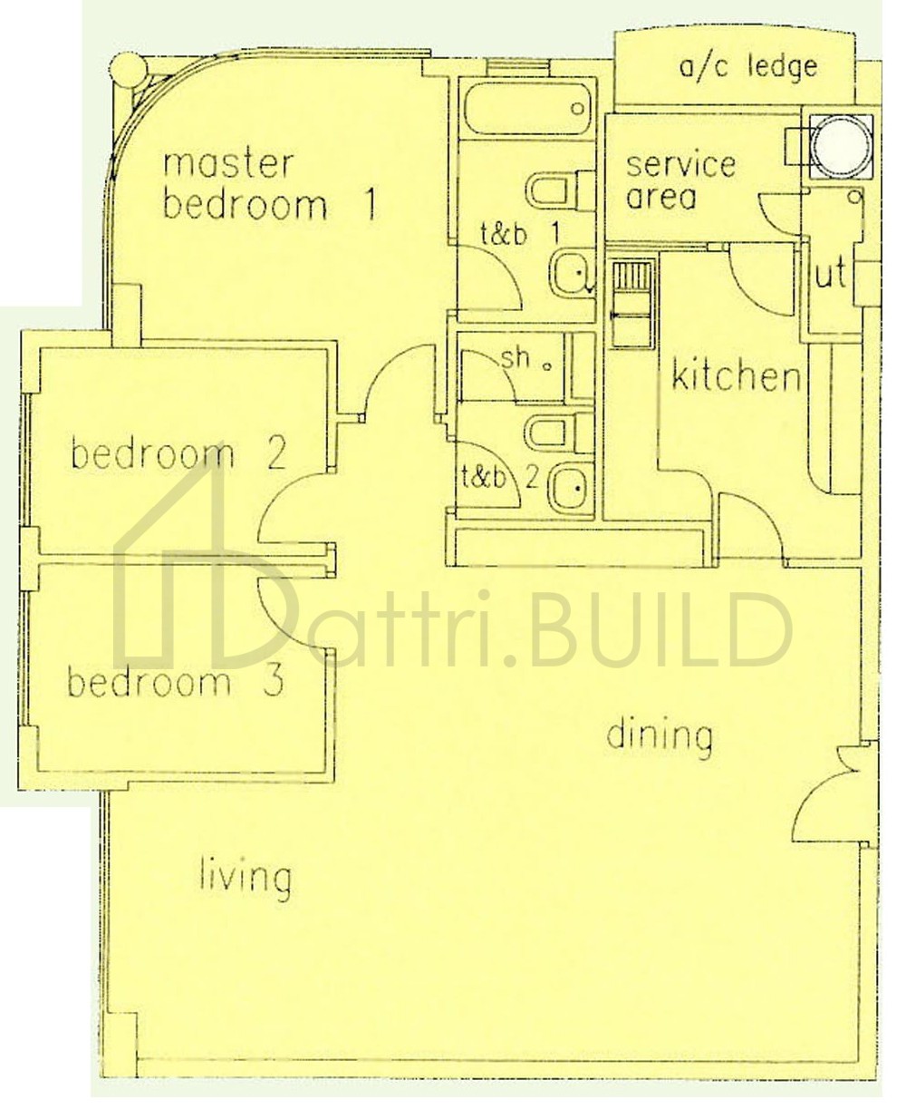 THE WOODGROVE A2 floorplan (watermarked)