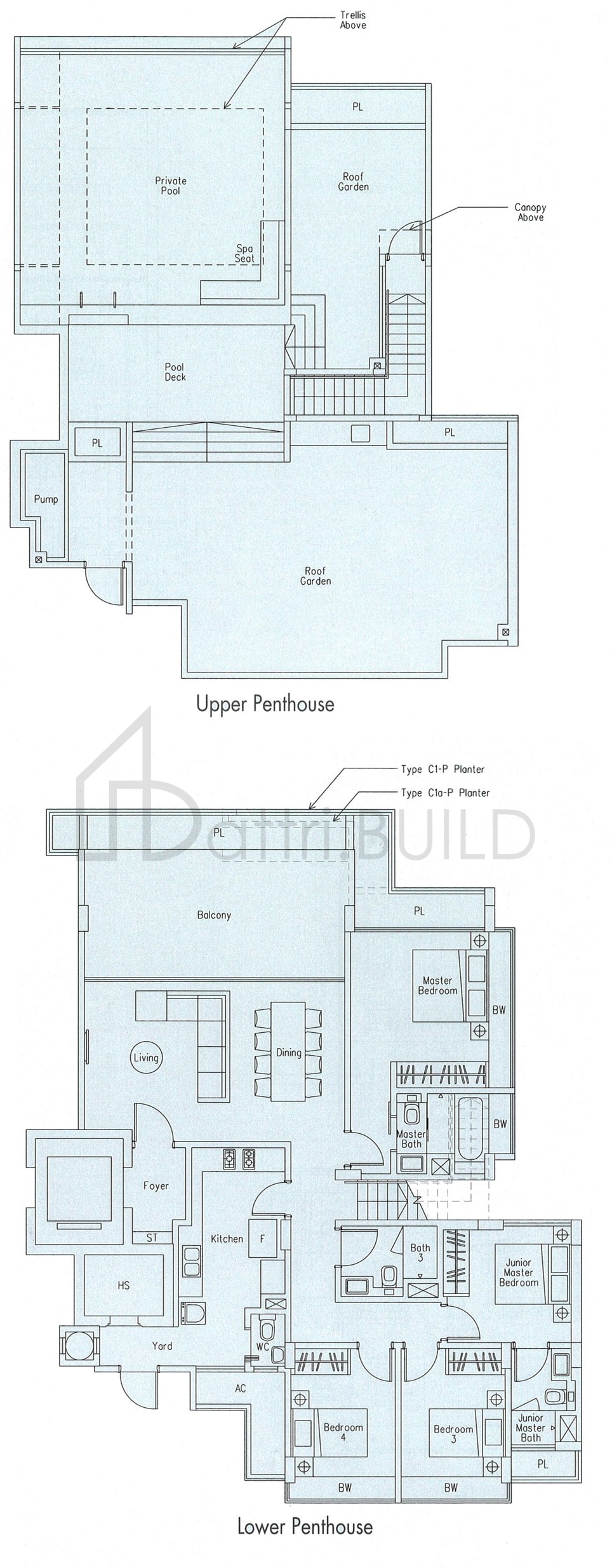 THE BEVERLY C1-P floorplan (watermarked)