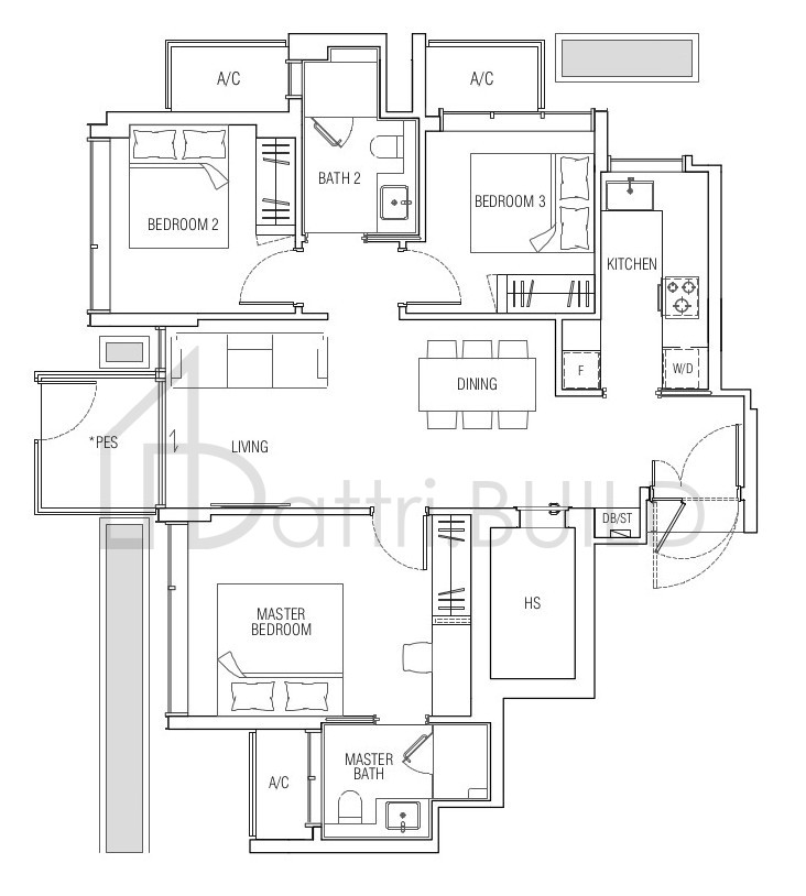 JERVOIS MANSION C1-G floorplan (watermarked)